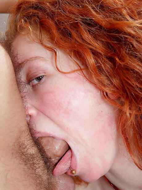 Very attractive red-haired teen Ninelly in uniform taking deep big rod and takes a cum shot on face 